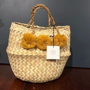 Xinh & Co mini seagrass bag from Madewell